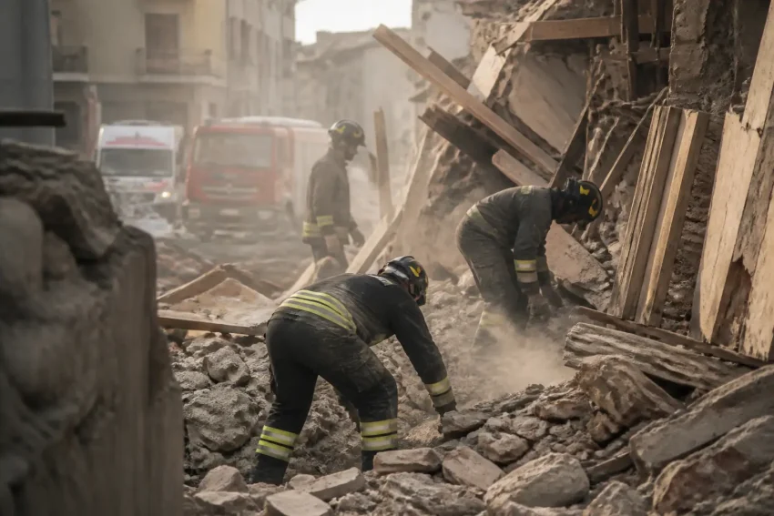 Messina, proseguono le ricerche tra le macerie della palazzina crollata a Pistunina