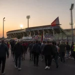 Taranto apre i Giochi del Mediterraneo, stadio Iacovone sold out per la cerimonia con Mattarella Taranto apre i Giochi del Mediterraneo, stadio Iacovone sold out per la cerimonia con Mattarella