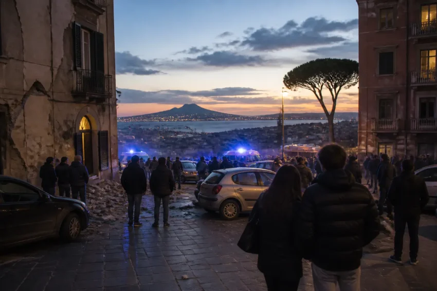 Terremoto ai Campi Flegrei, paura a Napoli: scossa di magnitudo 4.7 e danni in città